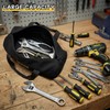 Suaetiai 14 Inch Small Tool Bags for Men, Wide Mouth