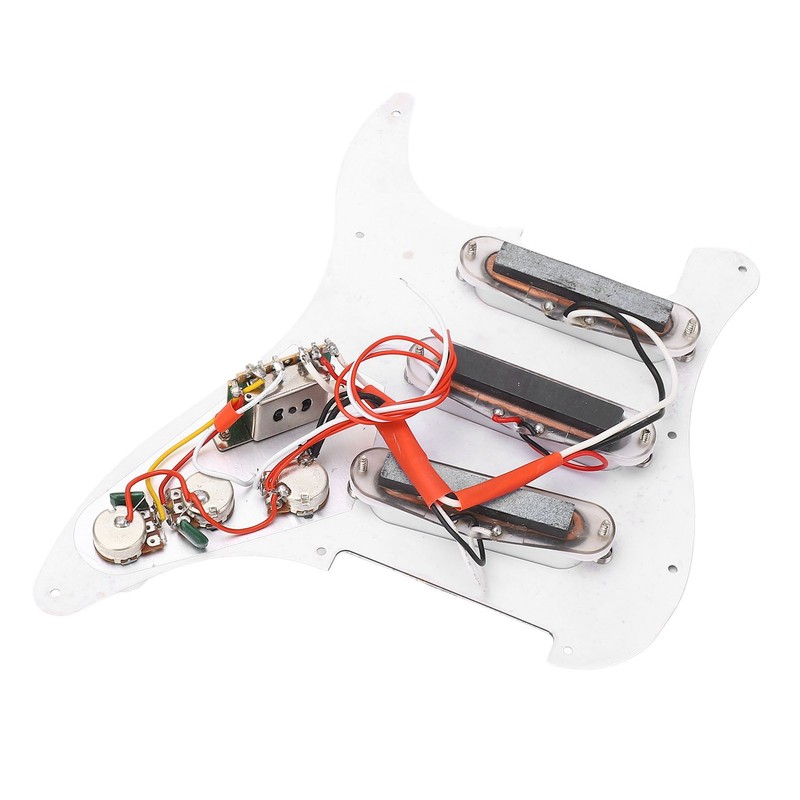 DIY Electric Guitar Kit with Prewired Loaded Pickguard Bridge System