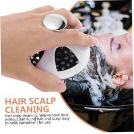 WOONEKY Scalp Scrubber for Dandruff Scalp Brush Massager Accessories for Travel