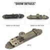 EULAPGOE 2pcs Sliding Door Lock, Security Gate Bolt Latch Loft