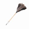 Handmade Washable NOn electrostatic Ostrich Feather Duster with Wooden Handle