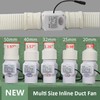 ACEDUROBLA 1-1/2 inch 40 mm Inline Duct Fan, 6W 22