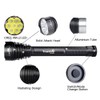 TrustFire 18650 LED Flashlight, J18 Super Bright 8000 Lumens, Water