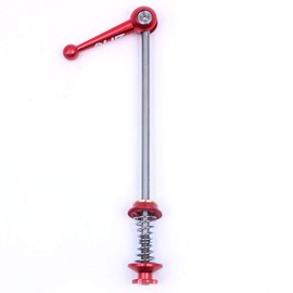 ANCLLO Bicycle Skewer Set, Quick Release Lever, Wheel Hub Set, Front and Rear, Ultralight Titanium Alloy Quick Release Set, for Most Disc Bicycles, Bicycle Replacement Parts Accessories