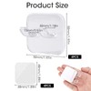 Bowcig 4 Pcs Razor Holder for Shower Self Adhesive Waterproof