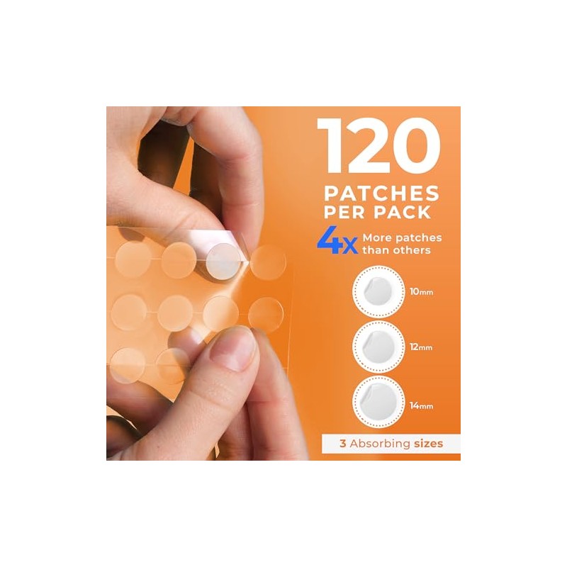 KEYCONCEPTS Parches para acné (120 unidades) con aceite de árbol