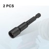 sourcing map 2pcs Magnetic Nut Driver 8mm Hex Drive Socket