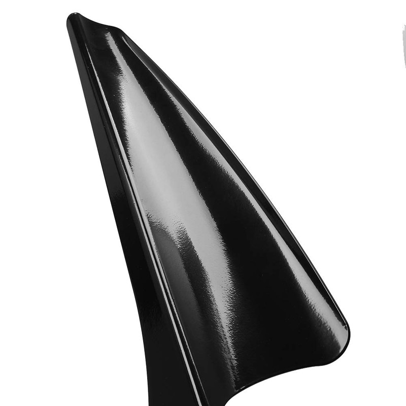 H RUO Front Fork Mount Wind Deflectors Windshield for Harley