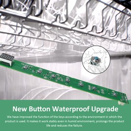 WD21X31902 WD21X31902C WD21X23462 Dishwasher Control Board Compatible with GE Dishwasher, Dishwasher Replacement Parts WD21X26179,WD21X32000 etc and 1-Year Warranty.