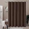BTTN Extra Long Shower Curtain, 72x96 Inch Boho Rustic Striped