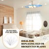 Lineshading 5Pcs Replacement Fan Blades for 42 52 Ceiling Fan