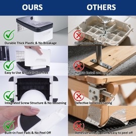 7 inch Folding Toilet Stool,White Foldable Bathroom Potty Step Stool for All Ages - Sitting Posture Foot Stool.