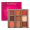 Paleta De Sombras Mod.boss Babe Diva Marca Trendbeauty® Cálidos