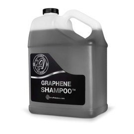 Adam's Polishes Graphene Shampoo Gallon, Graphene Ceramic Coating Infused Car Wash Soap, Powerful Cleaner & Protection In One Step, pH Neutral, High Suds For Foam Cannon, Foam Gun or Detailing Bucket