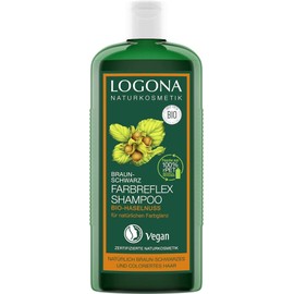 Logona Farbreflex Shampoo Brown/Black Organic Hazelnut (2 x 250 ml)
