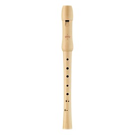 Moeck 1210 School Descant Recorder Baroque Fingering with Double Hole Maple
