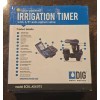 DIG Solar Powered Irrigation Timer Controller with 3/4 inch Anti-Siphon