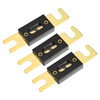 X AUTOHAUX 3pcs Fuse Replacement 30A ANL Fuses Car Audio