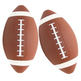 BESPORTBLE 2Pcs Rugby Ball Inflatable Balls for Training Skill Development for Boys Games School