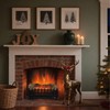 Innoflame 21" Electric Fireplace Log Set, Fireplace Insert with Realistic