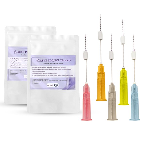 AEVEpdo AEVEpdo PDO Threads 20pcs-pdo threads for face lift pdo