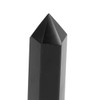 Ludom Obsidian Crystals Tower, Black Obsidian Crystal Stone, Natural Hexagonal