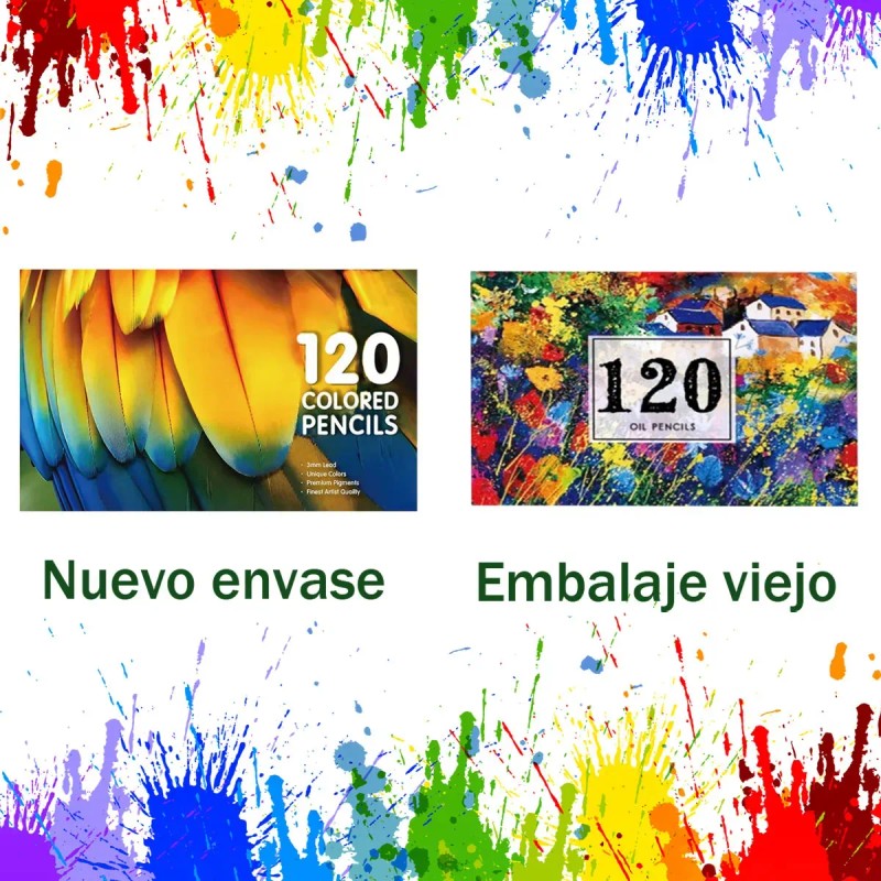 Lápices De Colores Profesionales Y Creativos, 120 Piezas
