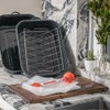 Granite Ware 25 lb Rectangular Roaster Set (10pcs), includes Lid,