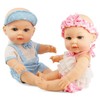 Bibi Doll Twin Baby Dolls Boy and Girl - Lucy
