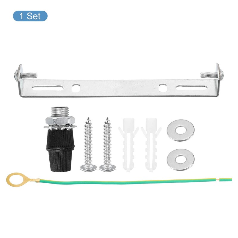 PATIKIL 120mm Ceiling Light Plate Kit, 1 Set Pendant Light