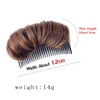 1 PC Bump It Up Volume Inserts Hair Comb Invisible