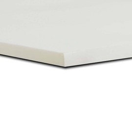 Independent Furniture Supply Co. 2" Memory Foam Slab Topper Twin Memory Foam White