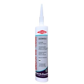 DOWSIL™ White HVAC/R Silicone Sealant – High Temperature, Heat Resistant, Flexible, Multi-Surface Bonding for Refrigerators, Air Conditioners & HVAC Systems – White 305ml