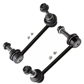 Detroit Axle - 2pc Front Sway Bars for Toyota 2005-2022 Tacoma Stabilizer Sway Bar End Links 2006 2007 2008 2009 2010 2011 2012 2013 2014 2015 2016 2017 2018 2019 2020 2021 Replacement