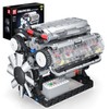 Mould King 10088 Technik Engine Building Blocks Model, Engine Model