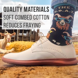 The G.O.A.T Goat Socks - Combed Cotton Soft