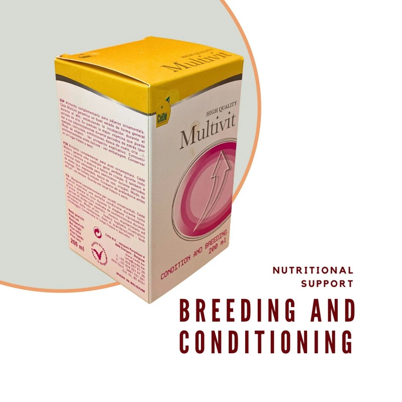 Cede Multivit 200ml high quality condition and breeding, supplement for