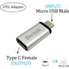 Duttek USB3.1 Type C OTG Adapter, USB C Female to