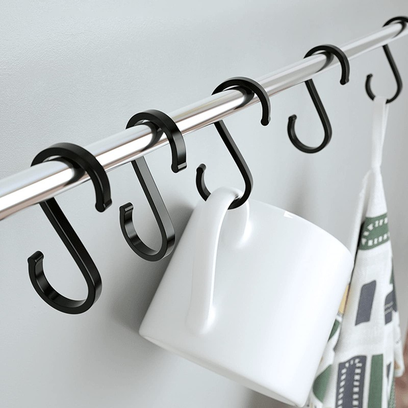 S Shaped Hooks, Set of 12, S Shape, Universal Hooks,
