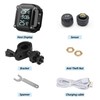 Universal Motorcycle TPMS Tire Pressure Monitoring System with 2 External