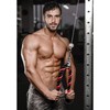 Deluxe Tricep Rope Pull Down Cable 27 & 36 Inch