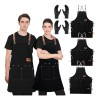 10 Pzs Mandil Delantal Para Chef Meseros Barbería Pintores