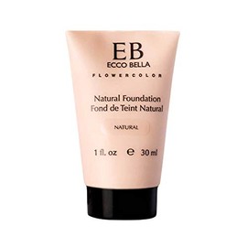 Ecco Bella Flowercolor Natural Liquid Foundation Vegan Gluten And Paraben Free Makeup For Flawless Coverage