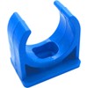 50pcs 1/2"(Dia) PVC U-Shaped Pipe Clamp Clip,Tubing Clips,Water Supply Pipe