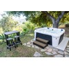 Confer Plastics Two Tier 36" Wide Deluxe Hot Tub Step.