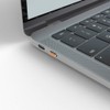 LINDY 40440 USB Type C Port Blockers Without Key, Orange