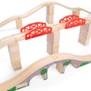 Conductor Carl Wood Train Track Bridge Expansion Pack| Compatible with