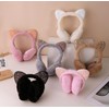 Foldable Kids Plush Winter Earmuffs Cat Ears Inspired Girls Faux