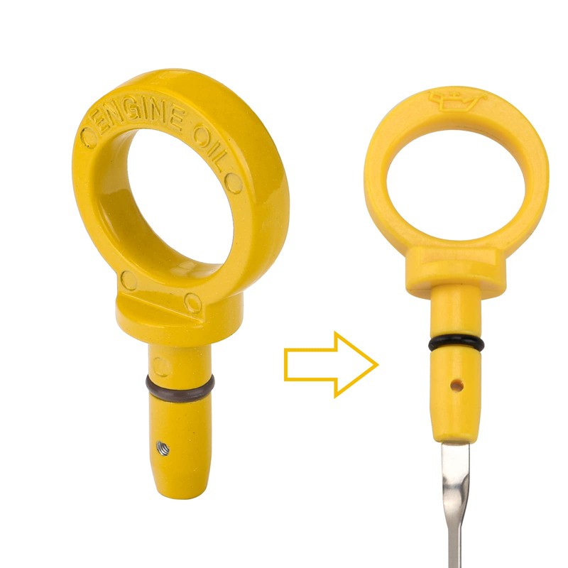 3mirrors Aluminum Oil Dipstick Pull Handle Compatible with Dodge Chrysler