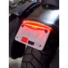 HDBUBALUS Motorcycle Turn Signal Rear Fender Edge Tail Light License